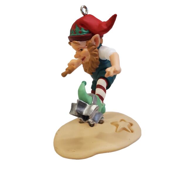 Vintage Hallmark Creative Cutter Cooking for Christmas Elf Ornament 2001 - Picture 2 of 12